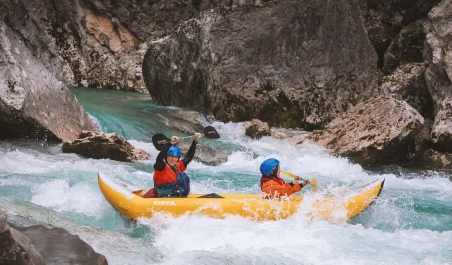 Austria, Salza river "Double Ducky" kayak adventure - Zita and the small-group feel: instruction that doesn’t drown you