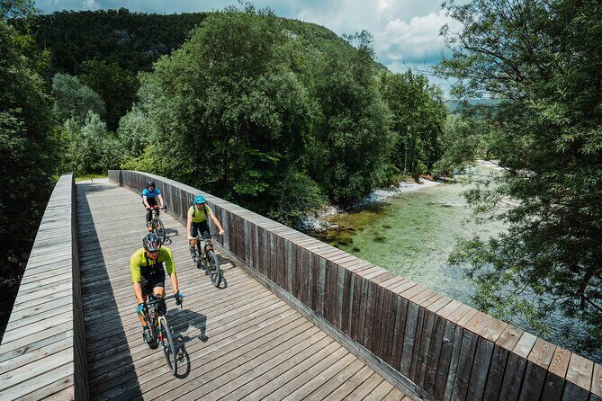 Bike Slovenia Green: Alps to Adriatic 8 days cycling tour - Day 4: Take the historic rail to the Soča River, then ride into wine country