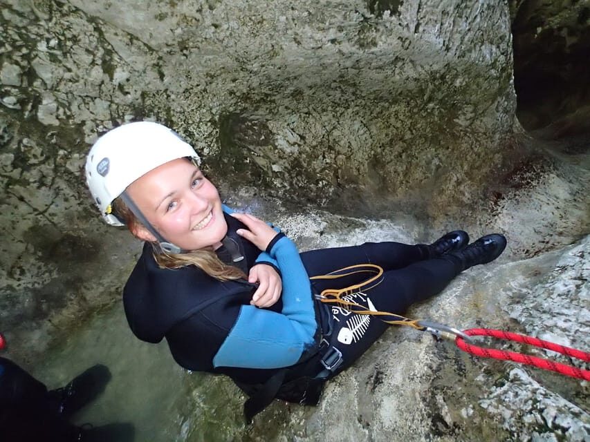 Bled: Canyoning trip with photos - Small group size: why up to 8 guests feels different