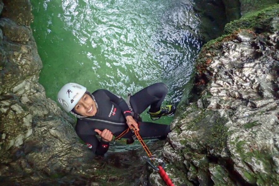 Bled: Guided Canyoning Tour with Transport - Walking in: the short transition that makes the canyoning part better