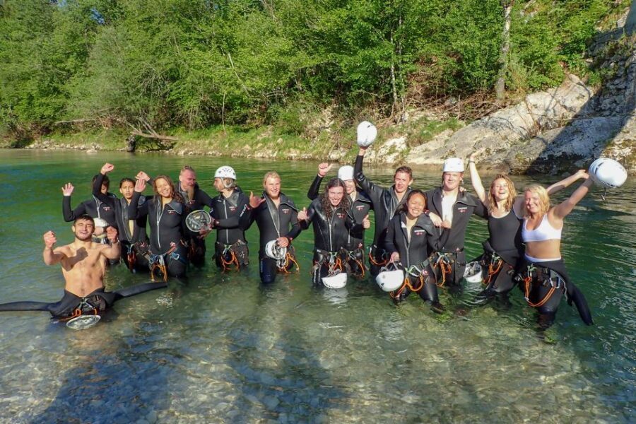 Bled: Guided Canyoning Tour with Transport - Who should book this canyoning tour from Bled
