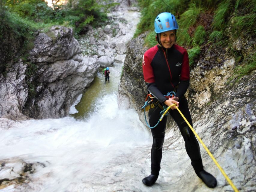 Bovec: Canyoning in Triglav National Park Tour + Photos - In the canyon: 3 hours of swimming, walking, jumps, and rappels