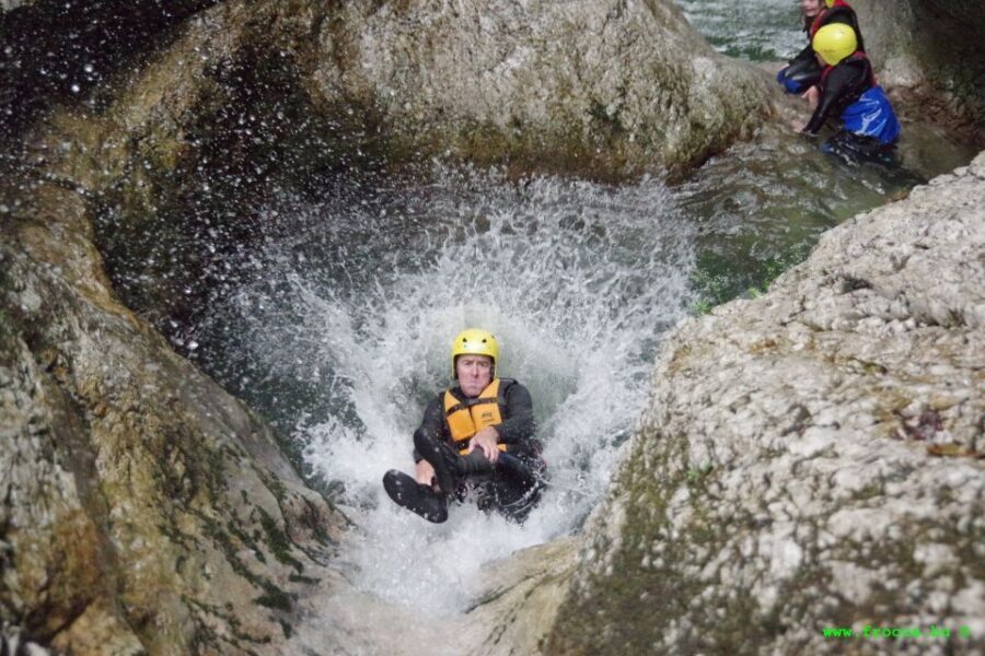 Bovec: Half-Day Canyoning Trip - The half-day schedule: walk up, briefing, 1.5 hours in the canyon