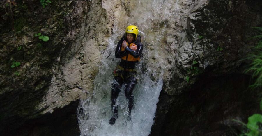 Bovec: Half-Day Canyoning Trip - Inside the canyon: smooth slides, swimming sections, and controlled adrenaline