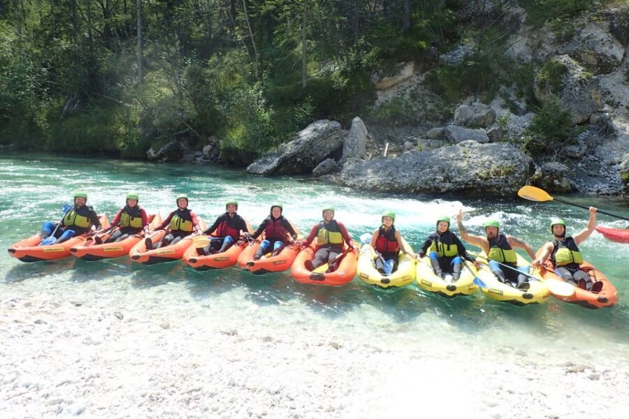 Bovec: Half-Day Kayaking Trip Down the Soča - Two River Sections: From Class I–II Practice to Class II–III Challenge