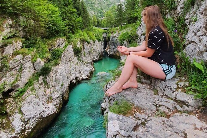 Bovec Private E-bike tour - Exploring hidden gems - Sunikov Vodni Gaj: short walks, lots of small waterfalls
