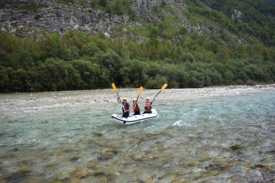 Bovec: Soča River Private Rafting Experience for Couples - Dry clothes at the finish: what the landing process feels like