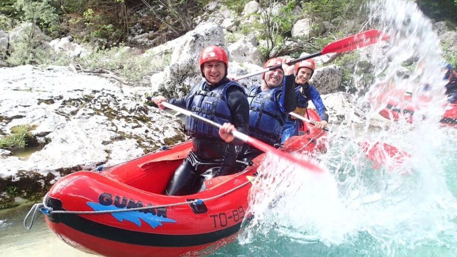 Bovec: Whitewater Canoeing on the Soča River - Optional thrills: rock jumps and the chance to swim