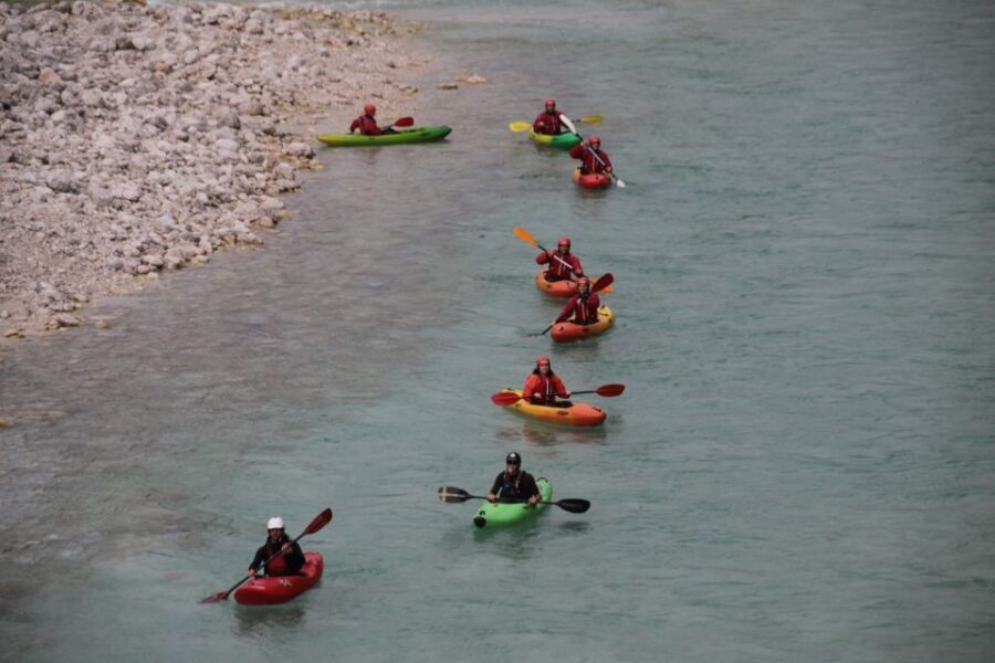 Bovec: Whitewater Kayaking on the Soča River - The downstream run: rapids, canyons, and mountain views