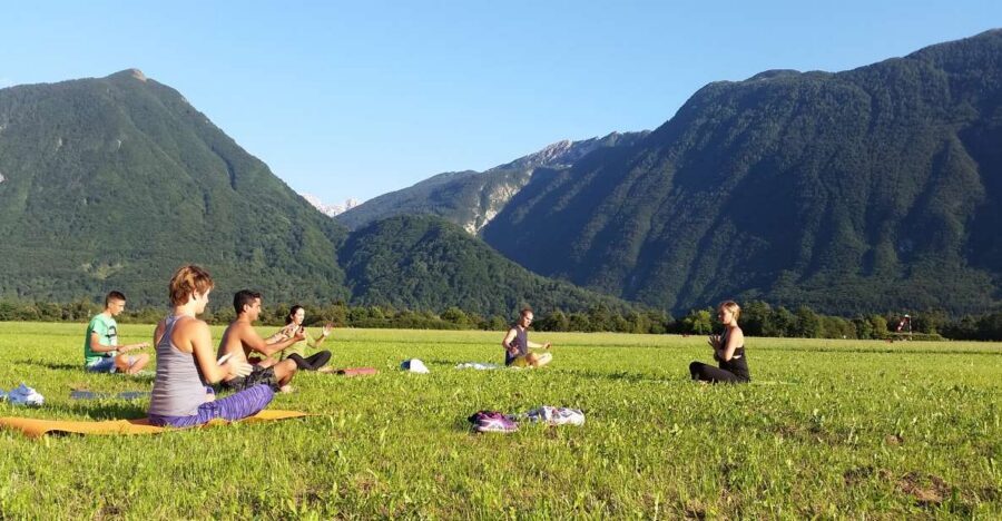 Bovec: Yoga in the Soča Valley - Where it starts at Skydive Bovec: what happens before you stretch