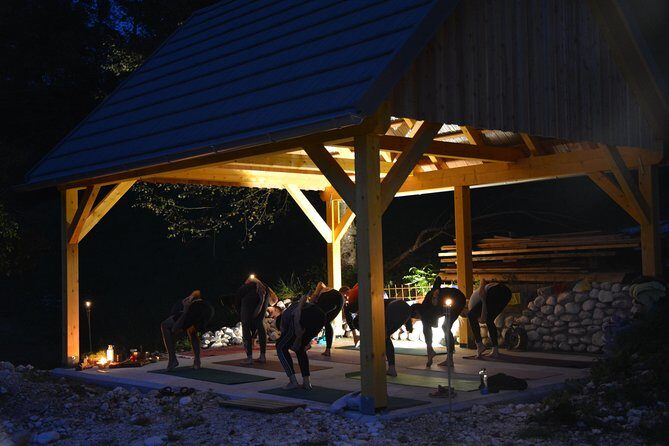 Everyday Yoga Class, Soča (Bovec) - Finding Soča 111 and Getting Positioned