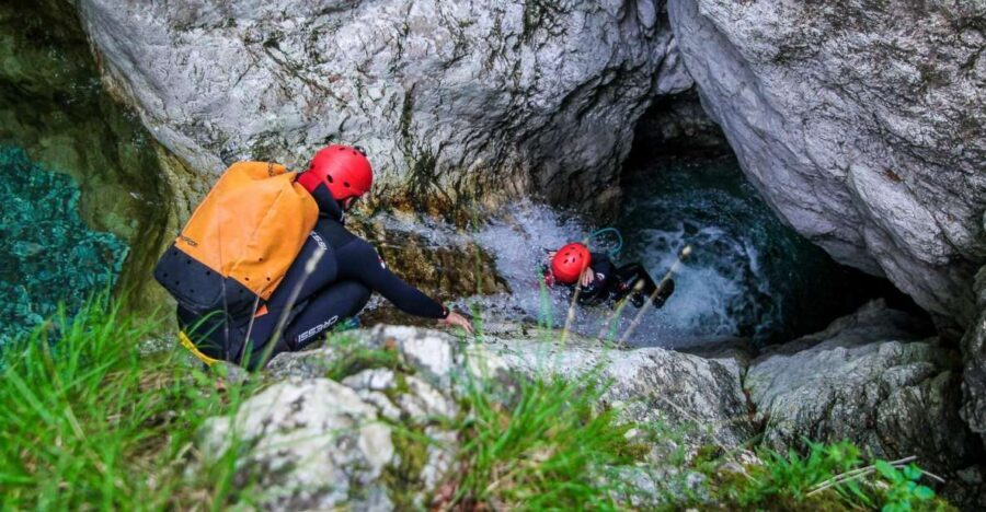 From Bovec: Basic Canyoning Experience Sušec With Photos - Waterfalls, pools, and those big moments: 7m and 12m