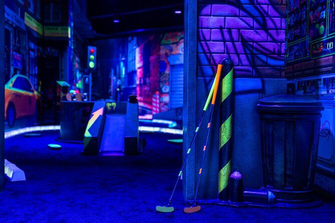 Glow In The Dark Mini Golf Course in Maribor - Neon Mini Golf at WOOP! Maribor: What You’re Actually Buying