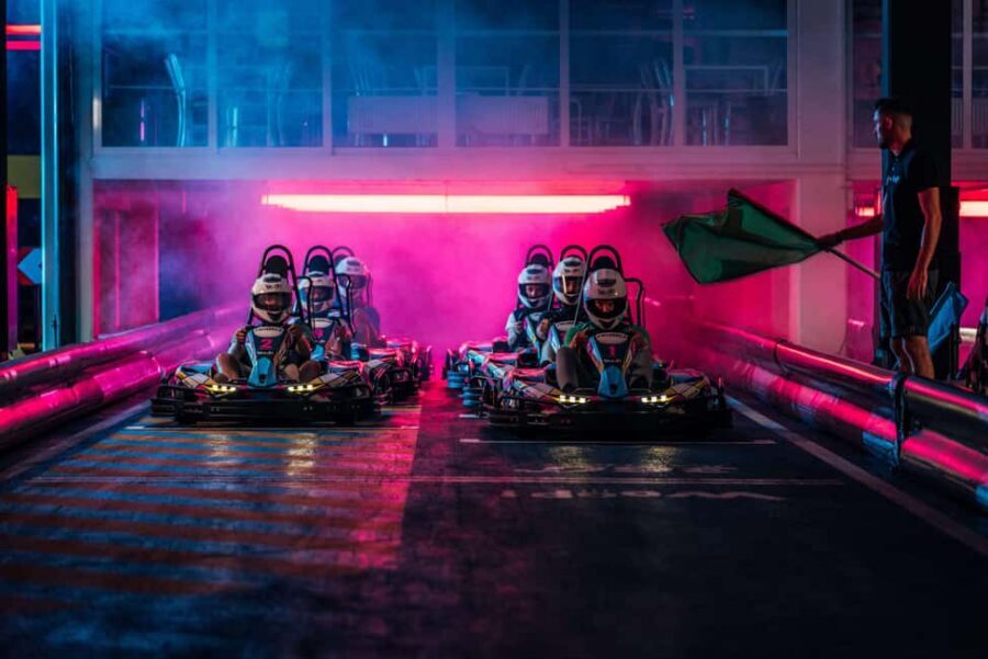 Gokart experience at Woop! karting - the fastest attraction - Gear, helmet, and the safety briefing that actually makes sense