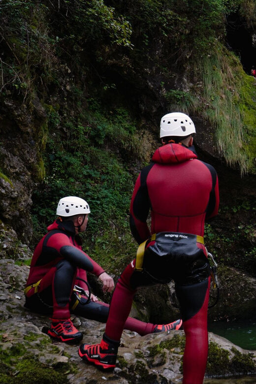 Lake Bled: Canyoning Adventure with Free Footage - Getting There: Pickup From Zasip or Central Bled to the Slap Grmečica Area