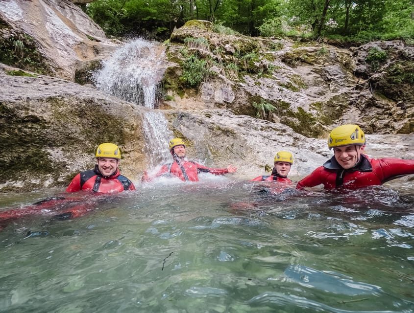 Lake Bled: Canyoning Adventure with Free Footage - The Descent Plan: Swim, Jump, Slide, and Abseil