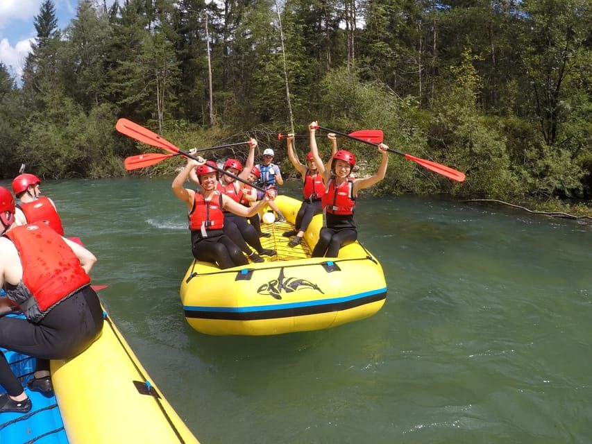 Lake Bled: Canyoning and Rafting Tour with Photos and Videos - Rafting in Bled: What It Feels Like (and What to Expect)