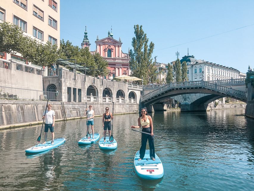 Ljubljana: Stand-Up Paddle Boarding Tour - Play Time, Yoga Poses, and a Mindfulness Moment on the Water