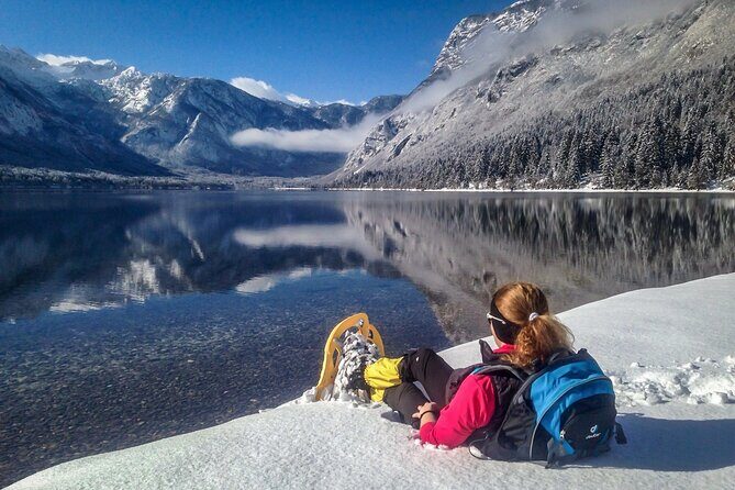 Magical Snowshoeing in Bohinj valley - Gear included: what snowshoes and poles really change