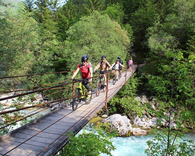 Private E-bike tour Soča valley: The ultimate explorer - Meeting at Čezsoča 71 and setting up for a 5-hour ride