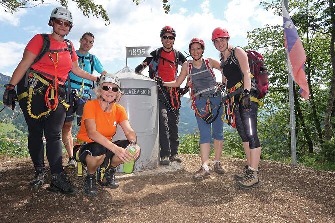 Quick Vertical Attraction - Via Ferrata Mojstrana - Views and the descent: when the cables end, the fun keeps going