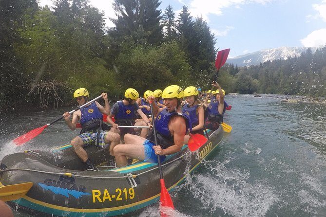 Rafting and zipline in Bled Slovenia - The 13 km white-water run: what makes it feel like a full adventure