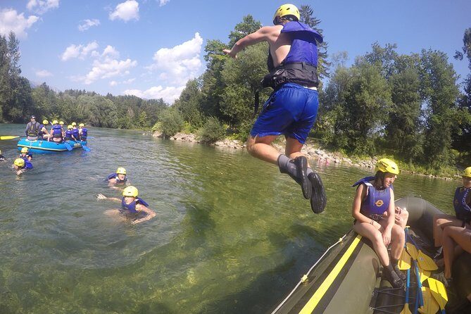 Rafting and zipline in Bled Slovenia - Zipline at the rafting center: two 250 m runs with a key expectation