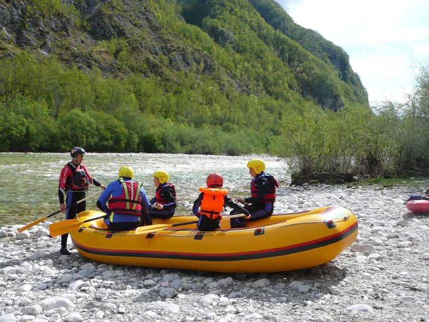 Soča River: Family Rafting Adventure, with Photos - Paddling the Easy Rapids for About 1.5 Hours