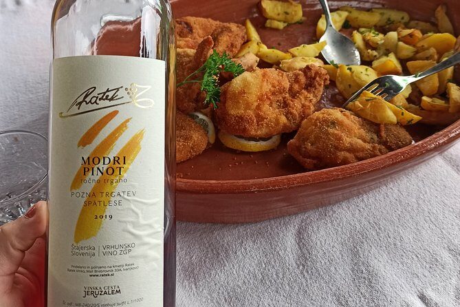 Wine and Culinary Adventure in Jeruzalem - Full Day Tour from Ljubljana or Ptuj - Lunch that tastes like the region: soup, roast, and Prleška gibanica