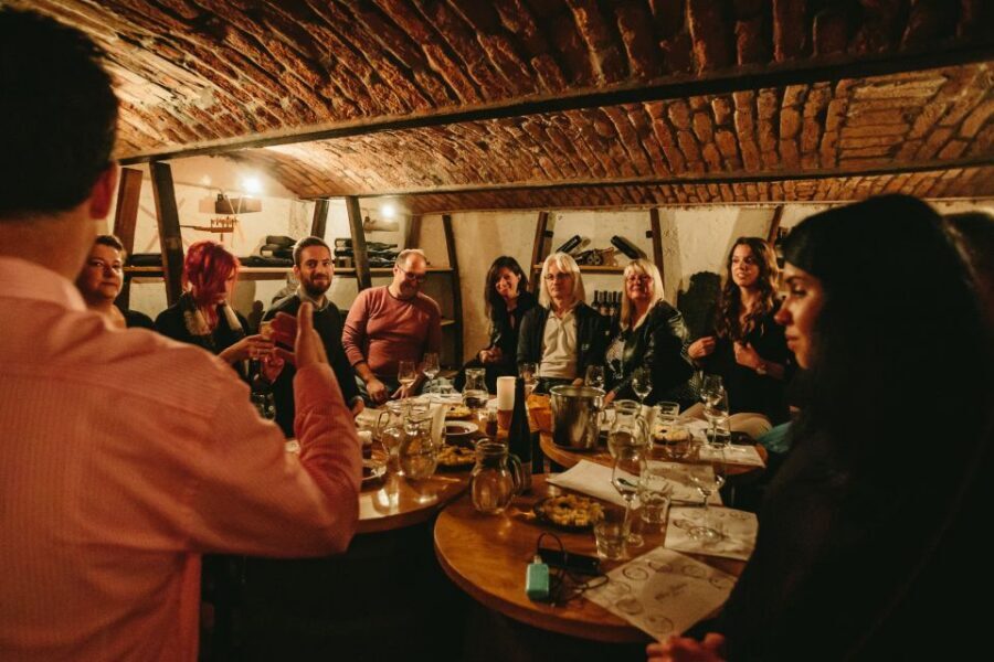Wine Tasting Bled with a sommelier - Pairings that make the lessons stick: pumpkin seed oil, cheese, olives, and more