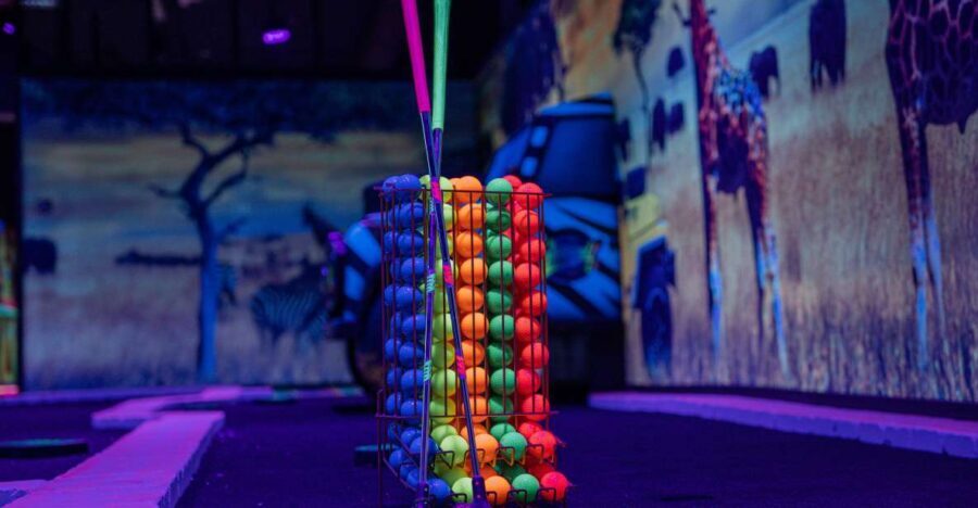 Woop! Glow golf: Ljubljana Btc City - Key highlights at a glance