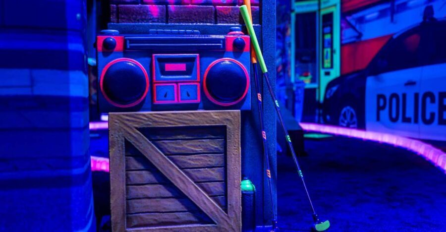 Woop! Glow Golf: Maribor - Stepping onto a 15-hole neon maze (and why it works)